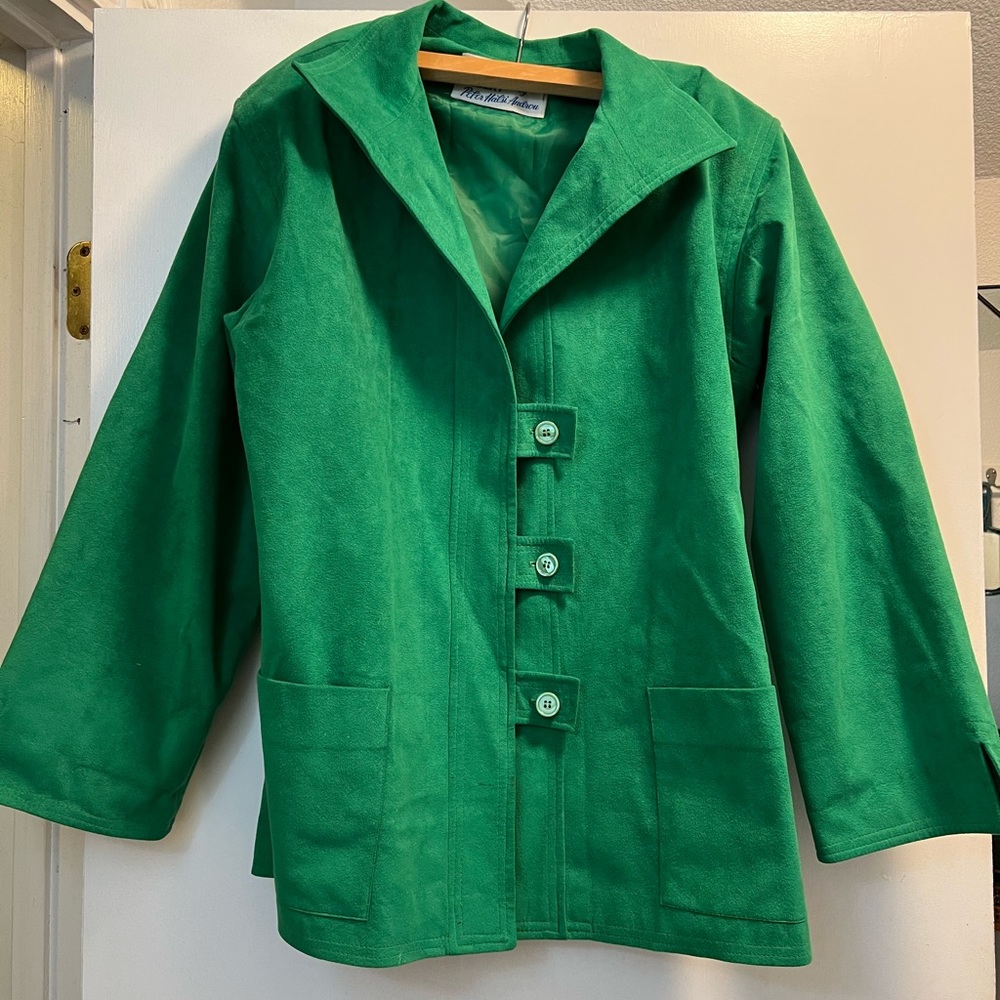 Samuel Robert Vintage Emerald Green Jacket